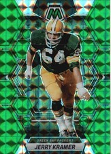 2023 Panini Mosaic #87 Jerry Kramer Green Mosaic