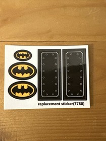 LEGO 7780 The Batboat: Hunt for Killer Croc New Sealed Bags + New Manual
