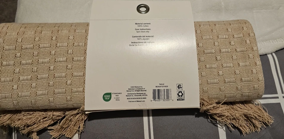 corredor de mesa beige nuevo Foto 3 de 3