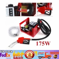 Portable Automatic Nozzle Transfer Pump 12V Electric Diesel Fuel Transfer Pump