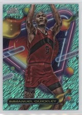 2023 Topps Cosmic Chrome Aqua Equinox Refractor /149 Immanuel Quickley #82 11ng
