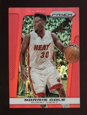 2013-14 PANINI PRIZM NORRIS COLE #86 TARGET RED PRIZM