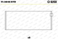 Glyco Pleuellager 71-3645 STD FüR Daewoo MERCEDES-BENZ Puch