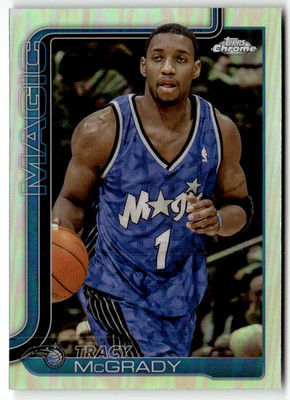 Topps NBA Chrome 2025 No. 245 Tracy McGrady Refractor