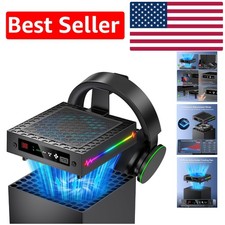 Customizable Xbox Series X Cooling System with 9 RGB Modes  Space-Saving Design
