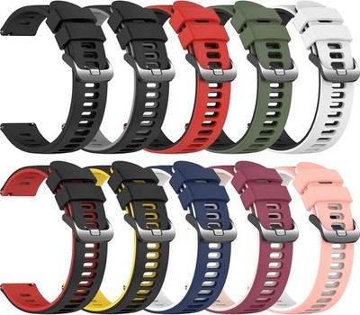 22mm Soft Silicone Band for Galaxy Watch 3 45mm/Gear S3 Frontier/Classic