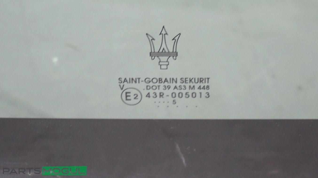 03-08 OEM Maserati Quattroporte M139 Upper Overhead Sunroof Moonroof Glass OEM