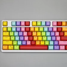 Pride Rainbow Custom Key Cap Set For Mechanical Gaming Keyboard Key Caps