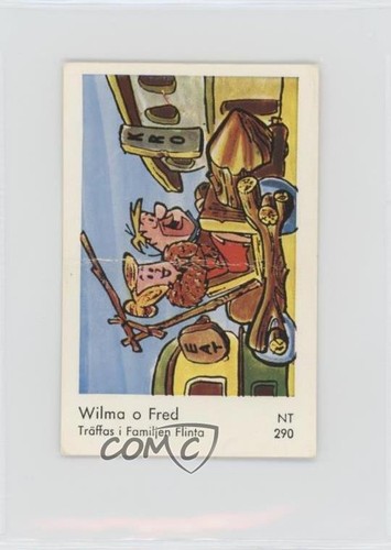 1963 Dutch Gum Star NT Set Wilma Flintstone Fred o #NT290 f5h - Picture 1 of 3