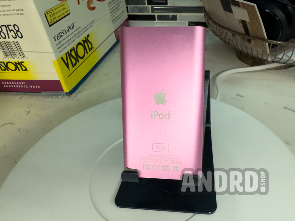 Heavily Modded Grade A+ Pink 256GB iPod Mini 2nd Gen - Pink Backlight ...
