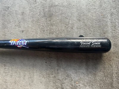Vincent Sinisi Game Used Cracked Baseball Bat San Diego Padres MLB - Image 1 of 4