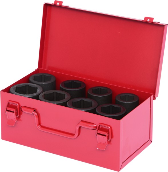 "Ks Tools 1\" Sechskant-Kraft-Stecknuss-Satz, Lang, 8-Tlg. (515.0308)"-image