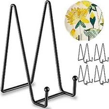 Plate Stands for Display, 5 Pack 6 Inch Plate Holder Display 6Inch-5Pack