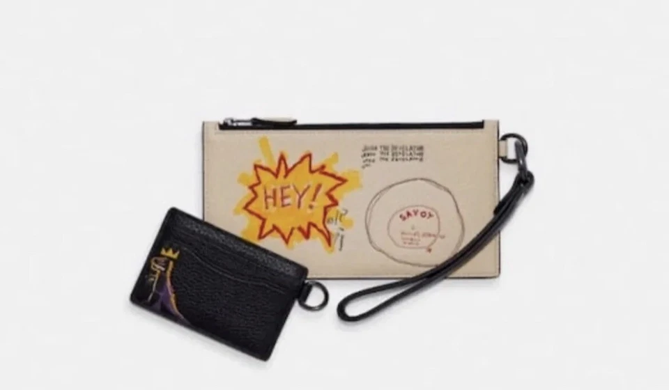NWT Coach X Jean-Michel Basquiat men's Pouch Trio Set C5602 - Image 2 of 4
