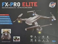 fx pro elite high performance rc hd pro folding drone