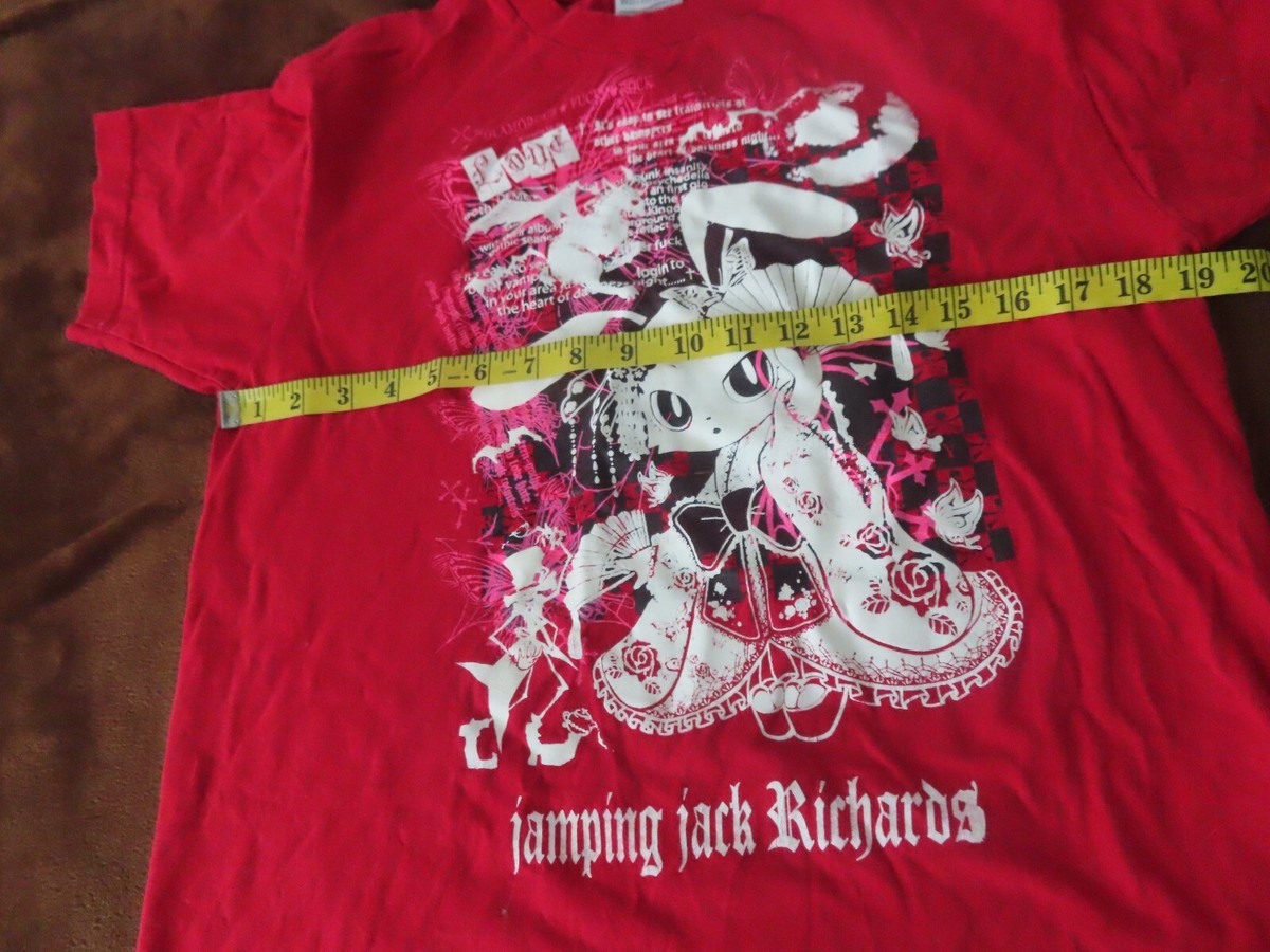 Maris Rock Jumping Jack Richards T-Shirt maggie cat L drain gang