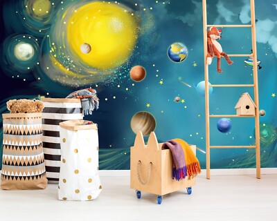 3D Planet Earth G2569 Wallpaper Wall Murals Removable Self-adhesive Honey