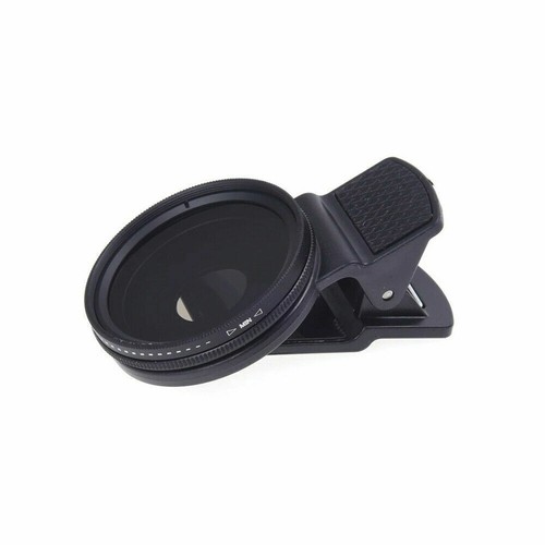 Phone Camera Lens Variable ND filter Neutral Density ND2-ND400 37mm with Clip - Picture 9 of 11