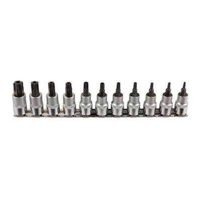 Laser Werkzeugen Manipulationssicher Stern Buchse Bit Set 1cmD 11pc 6068