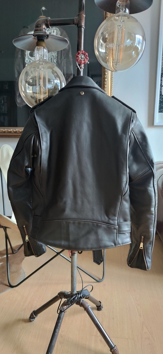 Leather Jacket SCHOTT 618 Size 36 (It's like a size 38