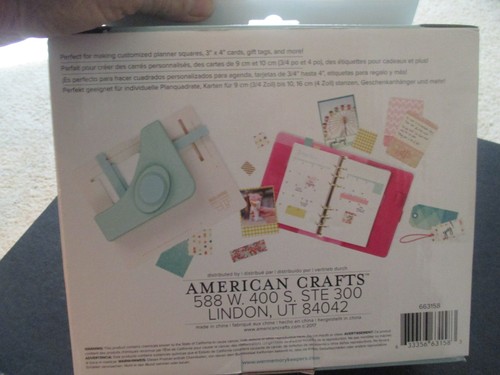 Reduced--We R Memory Keepers SQUARE & Rect. PUNCH BOARD 663158 American Crafts - Picture 2 of 5