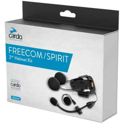 Cardo 2. Helm Kit Freecom/Spirit Motorrad Gegensprechanlage 