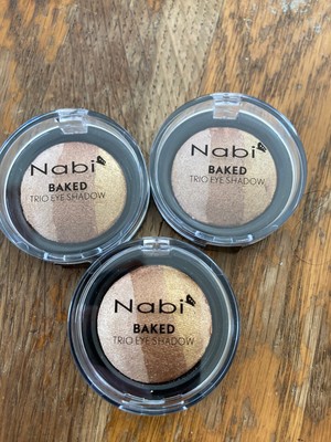 3 x Nabi Baked Eyeshadow Shade: #TE17 Mocha NEW Lot of 3