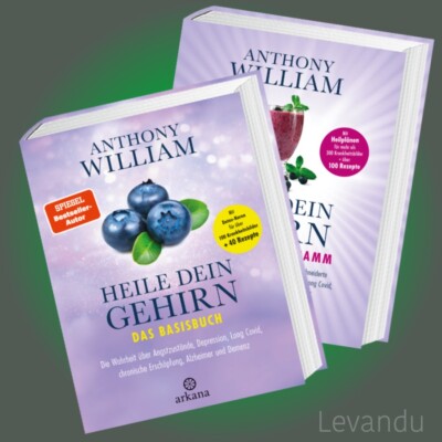 HEILE DEIN GEHIRN (BUCH-SET) | ANTHONY WILLIAM | Basisbuch + Praxisprogramm