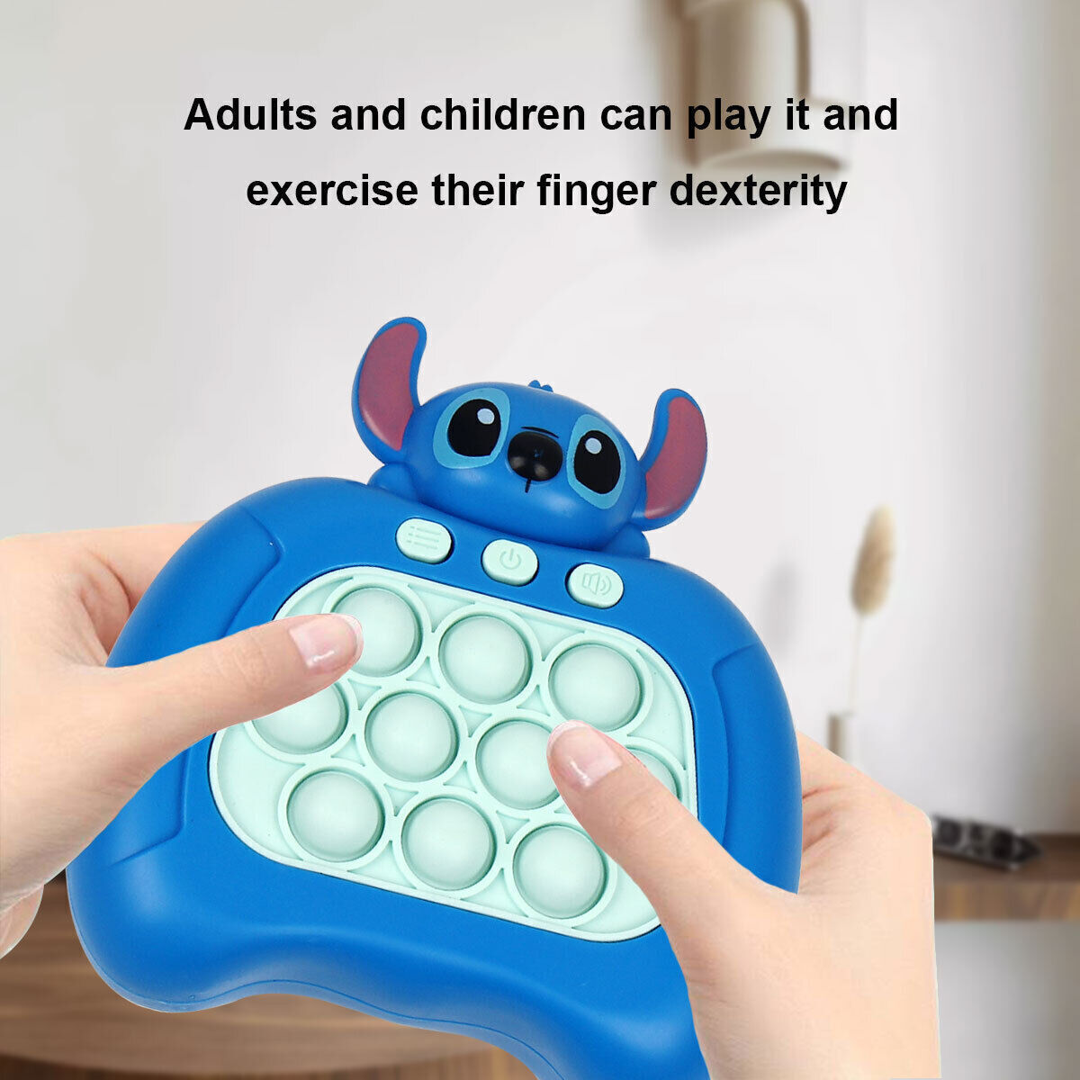 Lilo & Stitch Pop It Push Puzzle Game Controller Sensory Fidget Toy