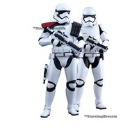 Star Wars - First Order Stormtrooper & Fos Officer Action Figure Hot Toys MMS335