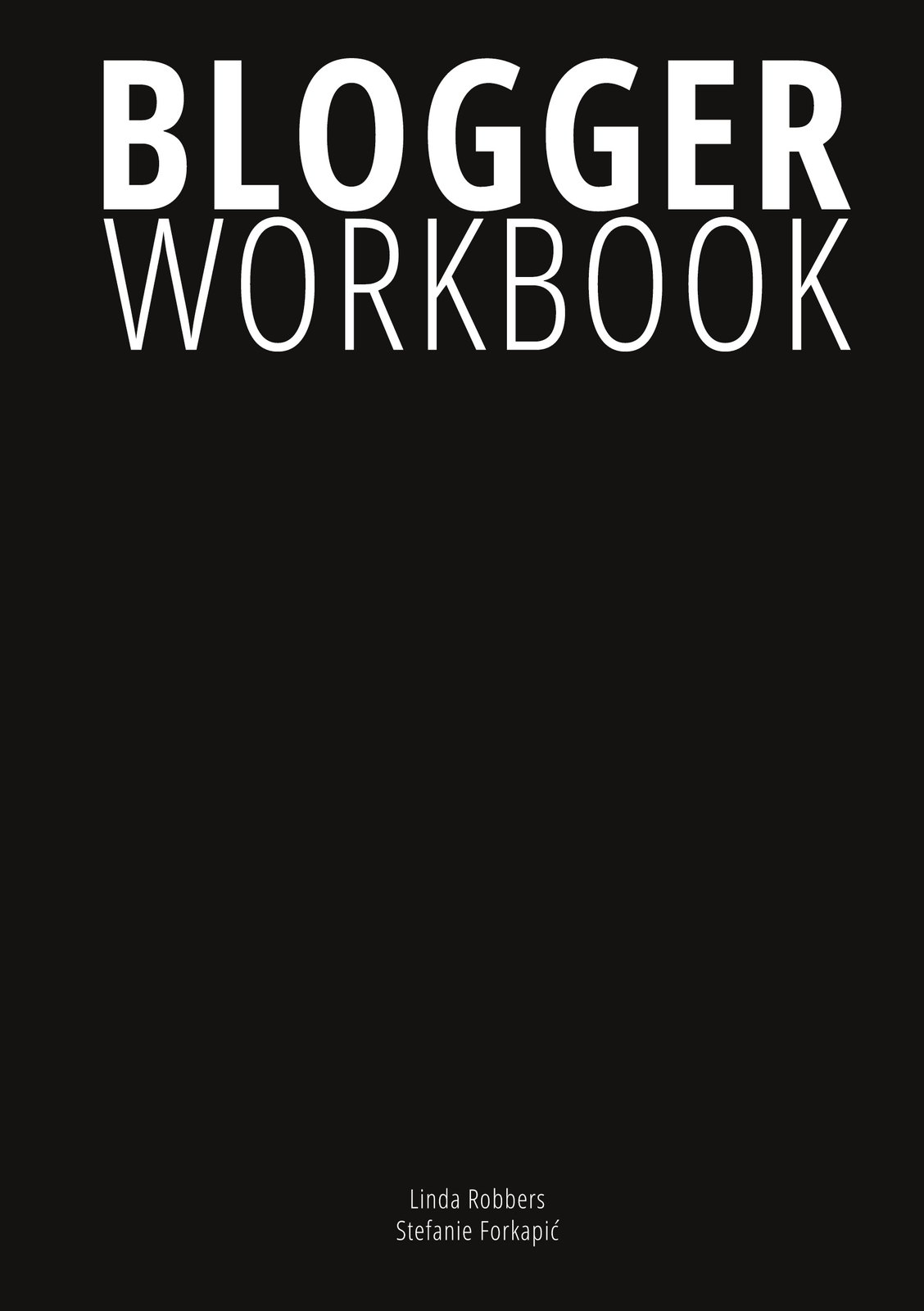 Thumbnail - Blogger Workbook (buch)