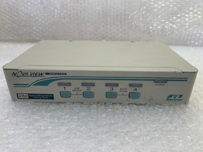 Rextron NovaView KNV-104 Switch 4 Port inkl. MwSt | eBay