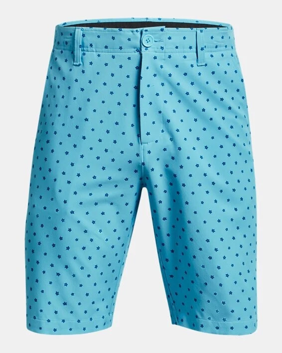 Mens printed deals golf shorts