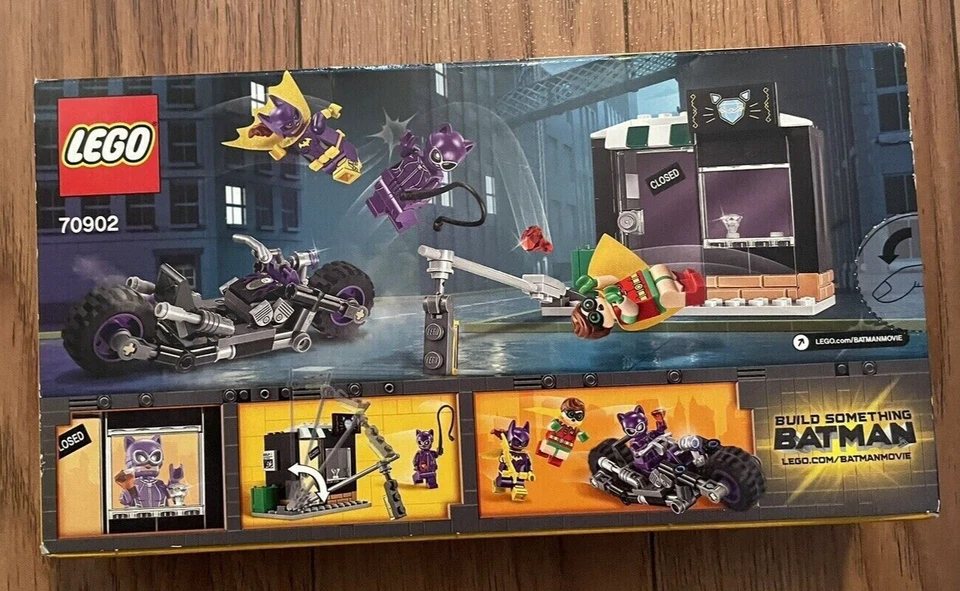 Lego 70902 Batman Película Catwoman Catcycle Chase Kit de Construcción 139 Piezas Juego Retirado Foto 2 de 4