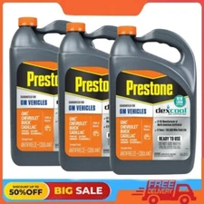 3 Pack Prestone DEX-COOL Antifreeze+Coolant for GM Vehicles; Extended Life 1 gal