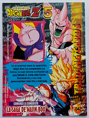 2023 CARD DRAGON BALL Z5 #043 MAJIN BOO TCG PERU Edition DBZ