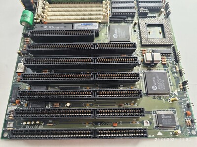 Rare Socket SET PCChips M4xx SHORT Motherboard, CPU MB RAM