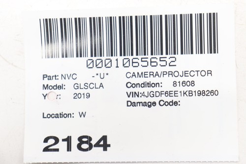 2017 - 2019 MERCEDES GLS450 X166 FRONT RIGHT BLIND SPOT SENSOR OEM A0009059906 - Picture 11 of 11