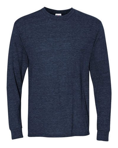 Jerzees Mens Dri-Power Active Long Sleeve Tee 50/50 Plain Basic T-Shirt 29LSR - Picture 28 of 30