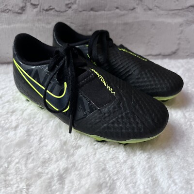 Nike Phantom Venom Academy AG Fußballschuhe Schwarz Kinder Größe Uk 11 Top Zustand
