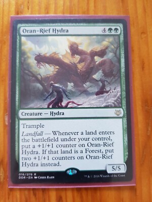 1x MTG Magic The Gathering TCG Oran Rief Hydra - Rare - Duel Deck