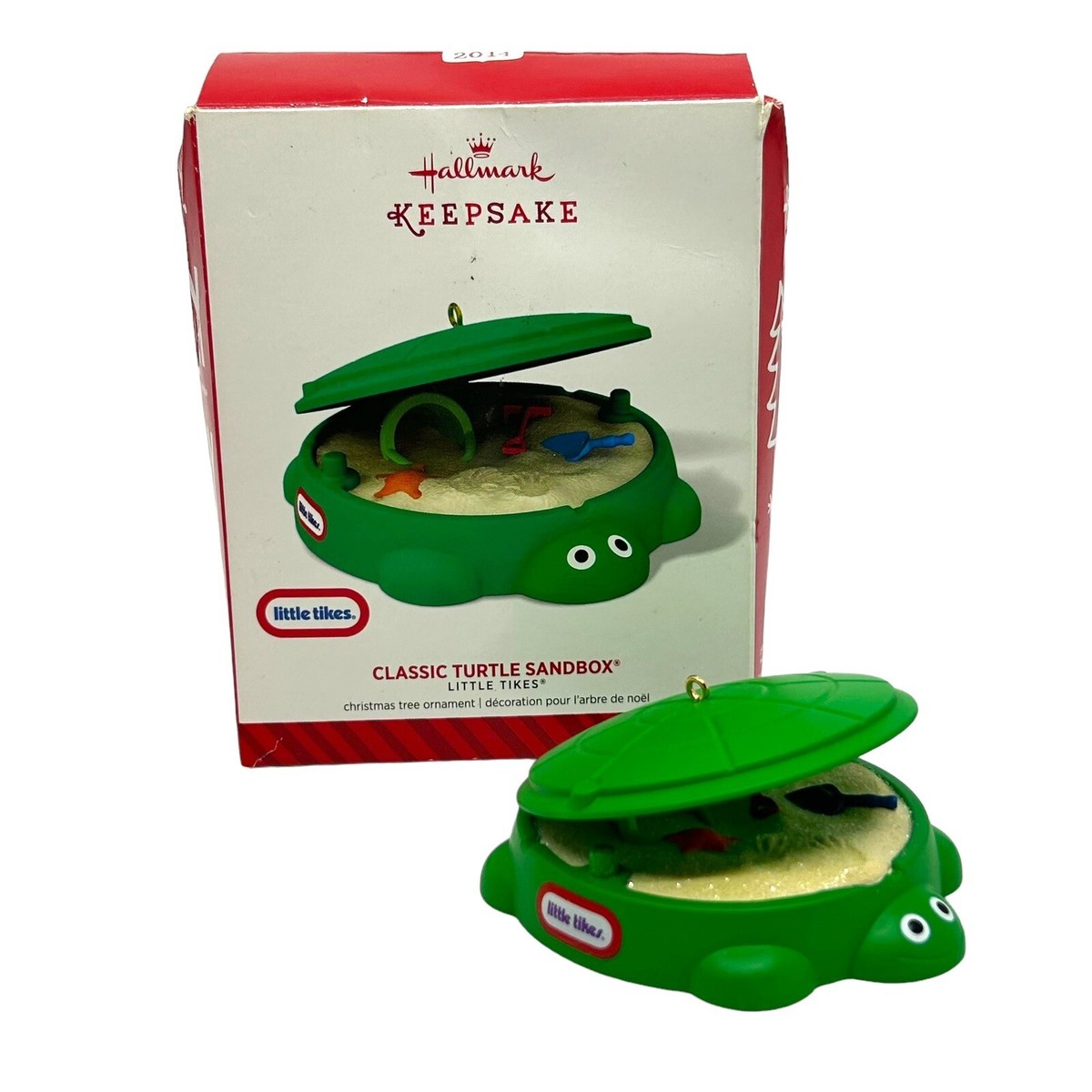Hallmark Keepsake Ornament 2014 Classic Turtle Sandbox Little