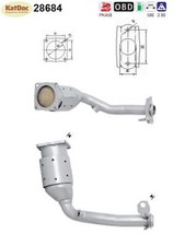 ✅ Katalysator für Peugeot 206+, 1.4 i, 54kW, Euro 5