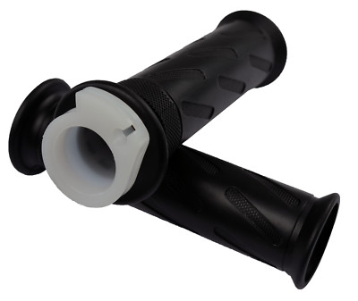 Lenkergriffe schwarz paar 2 St uniwersal + Gasdrehhülse Simson MZ BMW KAWA rolle