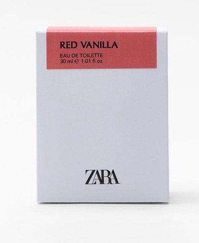 ZARA Women Red Vanilla Eau De Toilette EDT Spray Fragrance Perfume 30ml New