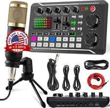 Microfono Condensador De Estudio Profesional Para PC Youtubers Podcast Streaming