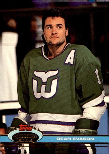 1991-92 Stadium Club #145 Dean Evason