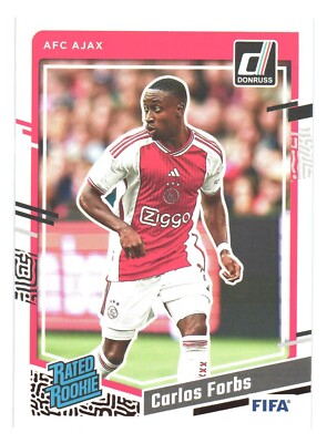 2023-24 Panini FIFA Donruss Soccer Ajax Amsterdam Carlos Forbs