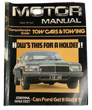 Motor Manual Aug 1977 No. 418 Car Magazine