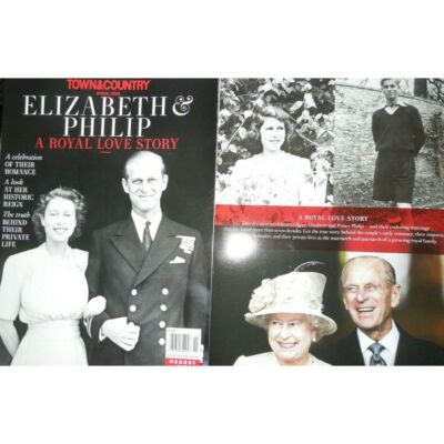 QUEEN ELIZABETH & PRINCE PHILIP royal love story TOWN & COUNTRY SPECIAL private